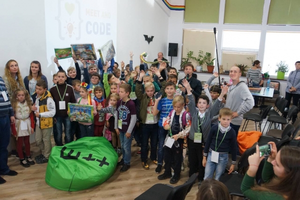 Кропивницький: Більше 100 дітей взяли участь Meet and Code festival