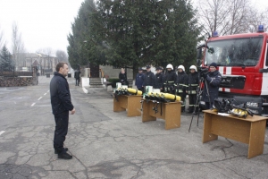 У Кропивницькому рятувальники отримали нове спорядження