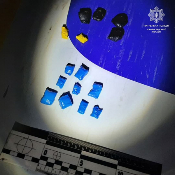 Понад 30 згортків наркотиків виявили в жителя Кропивницького