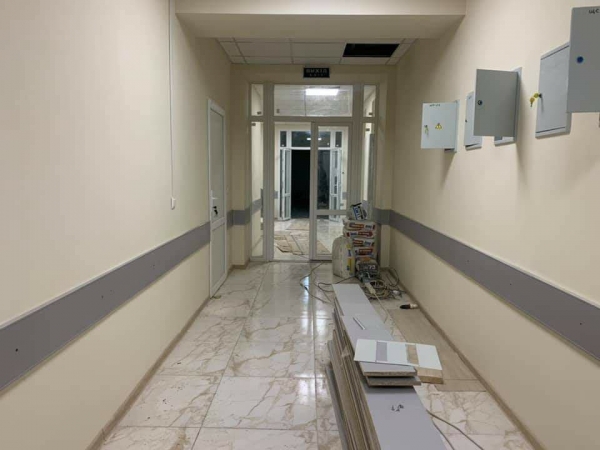 На Кіровоградщині 2 з 6 приймальних відділень в лікарнях майже готові