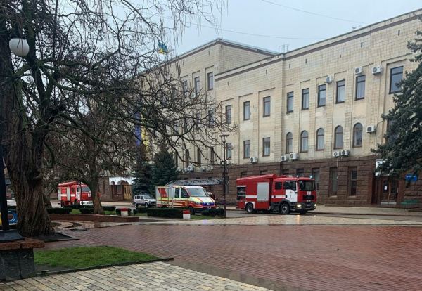 У Кіровоградській ОДА спрацювала пожежна сигналізація