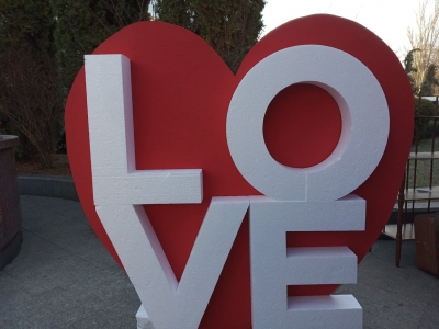 День святого Валентина у Кропивницького: на закоханих чекають сюрпризи біля міськради (ФОТО)