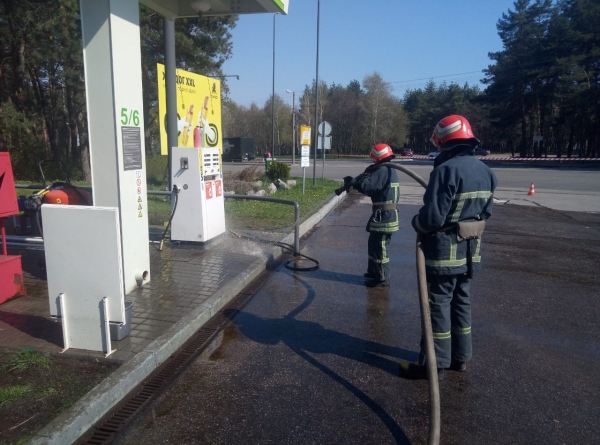 АЗС Кропивницького перевірятимуть через черговий витік газу