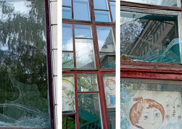 В дитсадку на Кіровоградщині невідомі розбили вікна
