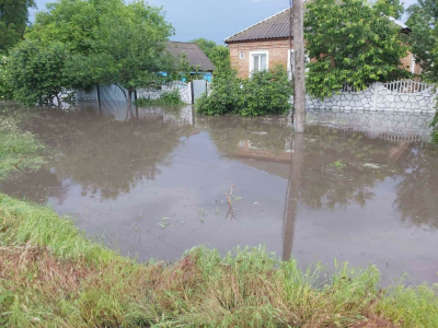 На Кіровоградщині затопило 11 подвір&#039;їв