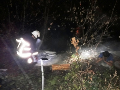 У Кропивницькому рятувальники витягнули безхатченка з пожежі