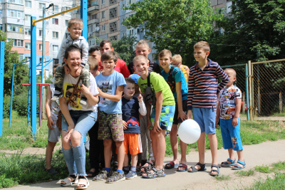 У Кропивницькому відкриття дитячого майданчика перетворили у свято (ФОТО)
