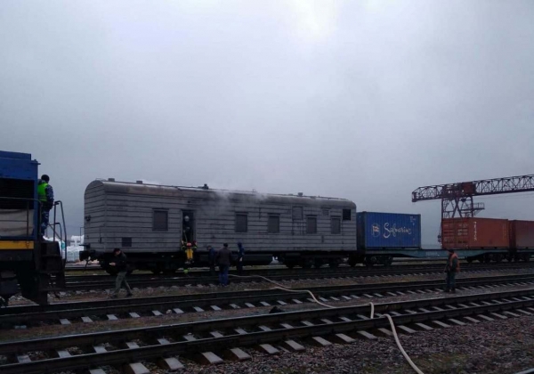 На Кіровоградщині у вагоні потяга під час пожежі загинув чоловік