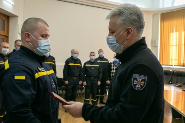 Рятувальник з Кіровоградщини отримав держнагороду  за гасіння пожежі в Чорнобилі