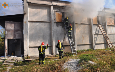 Під час пожежі в складському приміщенні в Кропивницькому загинула жінка