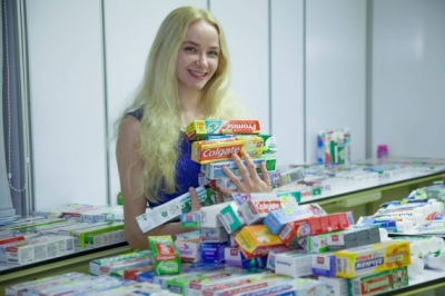 Киянка зібрала унікальну колекцію зубних паст