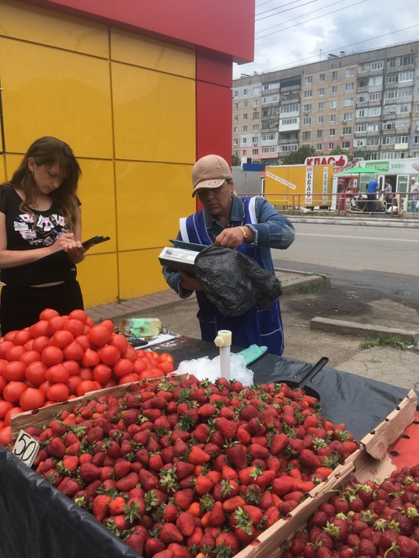 У Кропивницькому розігнали торговців небезпечними продуктами (ФОТО)
