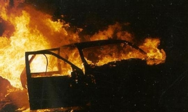 Вогнеборці загасили пожежу авто на Кіровоградщині