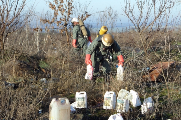 На Кіровоградщині утворили токсично небезпечне звалище, правоохоронці шукають «диверсантів» (ФОТО)