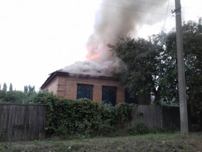 За добу, на Кіровоградщині загорілись два будинки