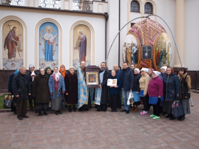 На місці зруйнованої церкви у Кропивницькому відслужили молебен. ФОТО