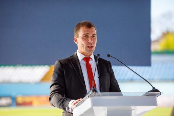 Стрижаков виступив із зворушливою промовою на стадіоні «Зірка» (ВІДЕО)