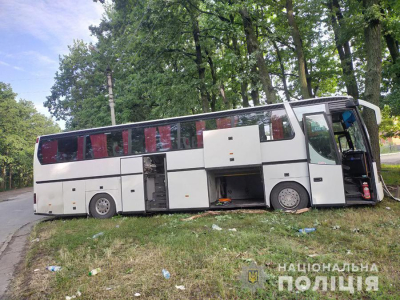 Житель Кіровоградщини постраждав у ДТП з міжнародним автобусом