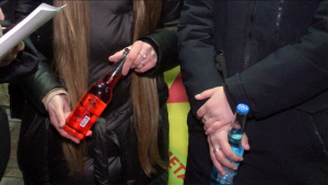 На Кіровоградщині неповнолітні розпивали алкоголь