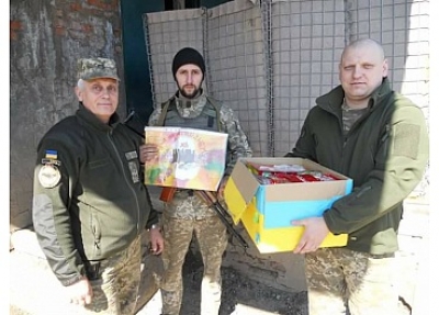 Захисники України подякували кропивничанам за подарунки. ФОТО