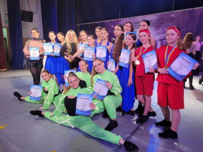 Кропивницька «Метелиця» перемогла на першості України із сучасних танців