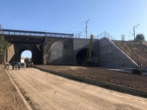 Реконструкція Арки у Кропивницькому: тротуари, підготовка до асфальтування і сучасна система освітлення (ФОТО)