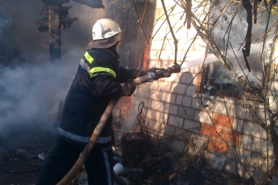 На Кіровоградщині сталося три пожежі житлового сектору. ФОТО