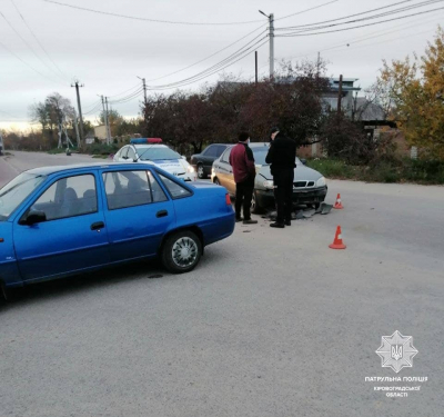 У Кропивницькому на нерегульованому перехресті сталася ДТП