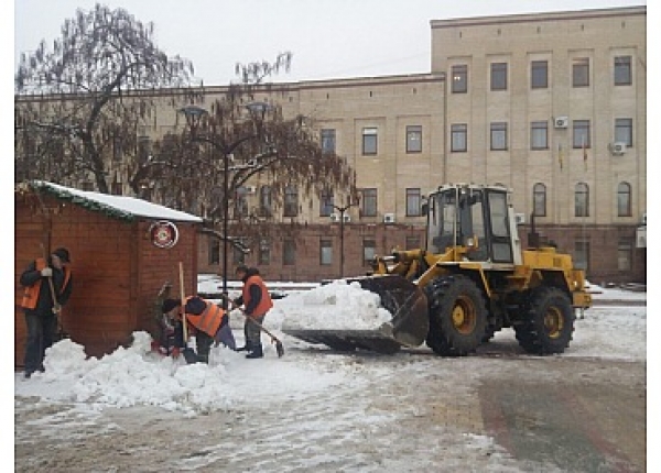Стало відомо, де «осідає» сніг з усього Кропивницького (ФОТО)