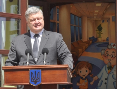 Президент України відкрив новий корпус дитячої обласної лікарні у Кропивницькому (ФОТО)