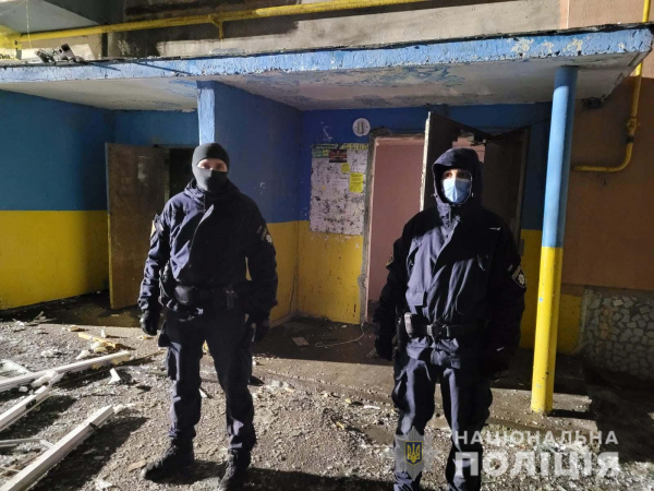 Поліція розслідує вибух газу у дев&#039;ятиповерхівці Кропивницького