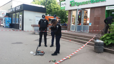 У поліції розповіли про вибух на площі Хмельницького у Кропивницькому