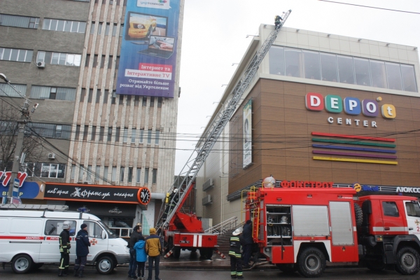 У Кропивницькому перевіряли пожежну безпеку в «Depo&#039;t center». ФОТО