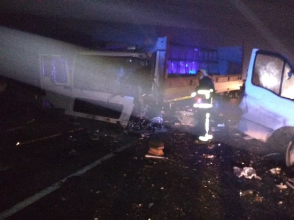 В ДТП на Кіровоградщині загинув водій мікроавтобуса