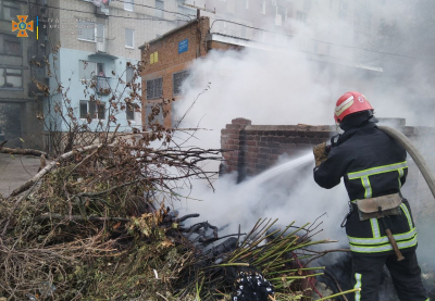 На Кіровоградщині через пожежу постраждав чоловік