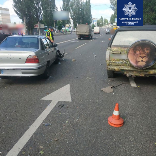 У Кропивницькому п&#039;яний водій скоїв ДТП