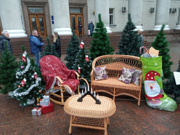 У Кропивницькому стартував святковий передріздвяний ярмарок (ФОТО)