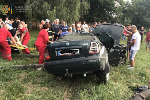 У Кропивницькому одночасно сталося дві ДТП. Постраждала жінка