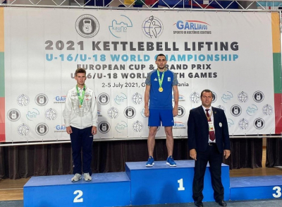 Кропивницький гирьовик став чемпіоном Європи