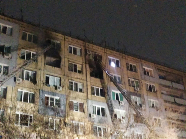 У пожежі в багатоповерхівці Кропивницького постраждали 3 людей, серед них дитина