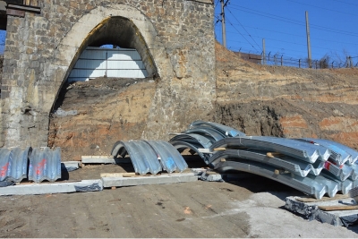 Жителям Кропивницького показали, як будується нова арка (ФОТО)