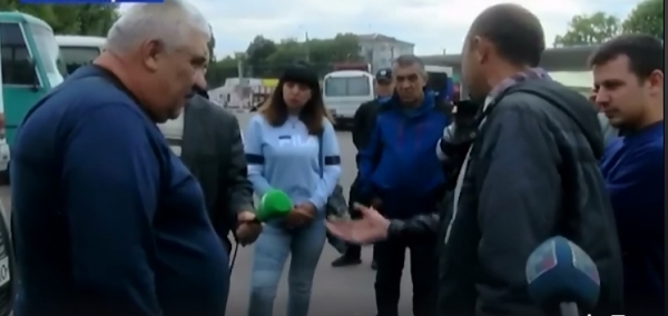 На Кіровоградщині водій відмовився везти учасника АТО безплатно, втрутилися побратими (ВІДЕО)