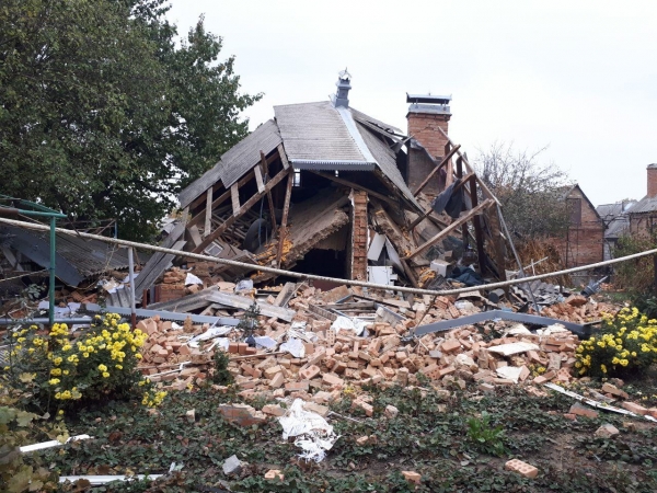 На Кіровоградщині вибух зруйнував будинок