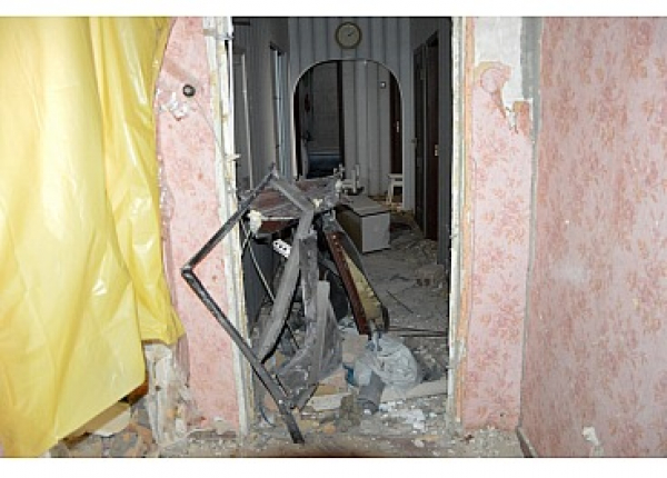 На якій стадії роботи в будику Кропивницького, де вибухнув газ