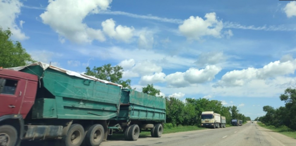 У Криму помітили вантажівку з кіровоградськими номерами