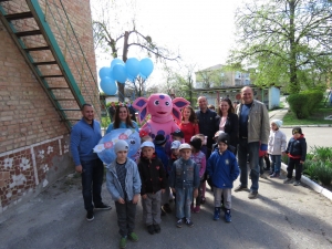 Як вихованці знам&#039;янського дитсадочку зустрічали нардепа. ФОТОРЕПОРТАЖ