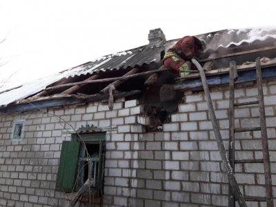 На Кіровоградщині під час гасіння пожежі рятувальники виявили тіло загиблого чоловіка